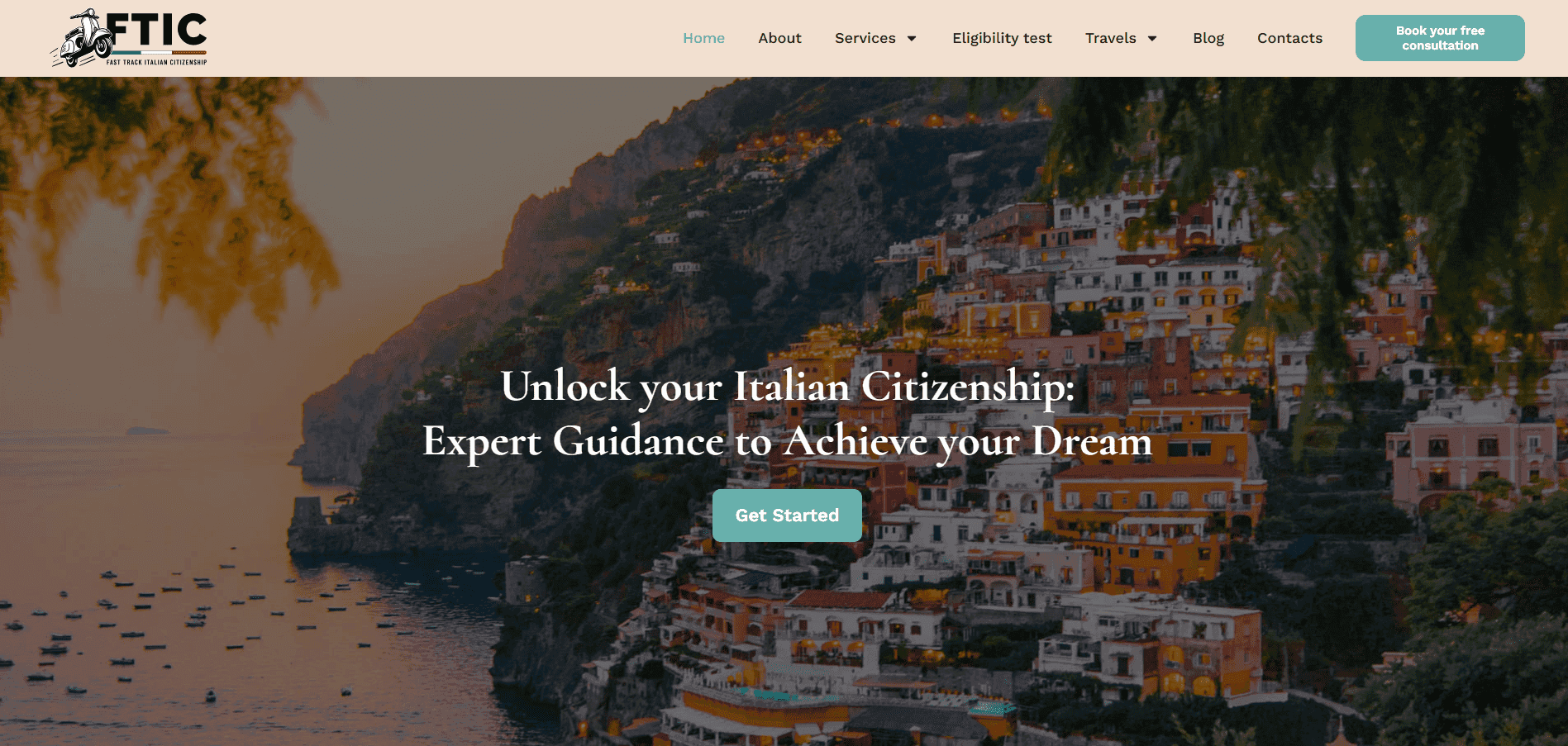 Sito web Fast Track Italian Citizenship