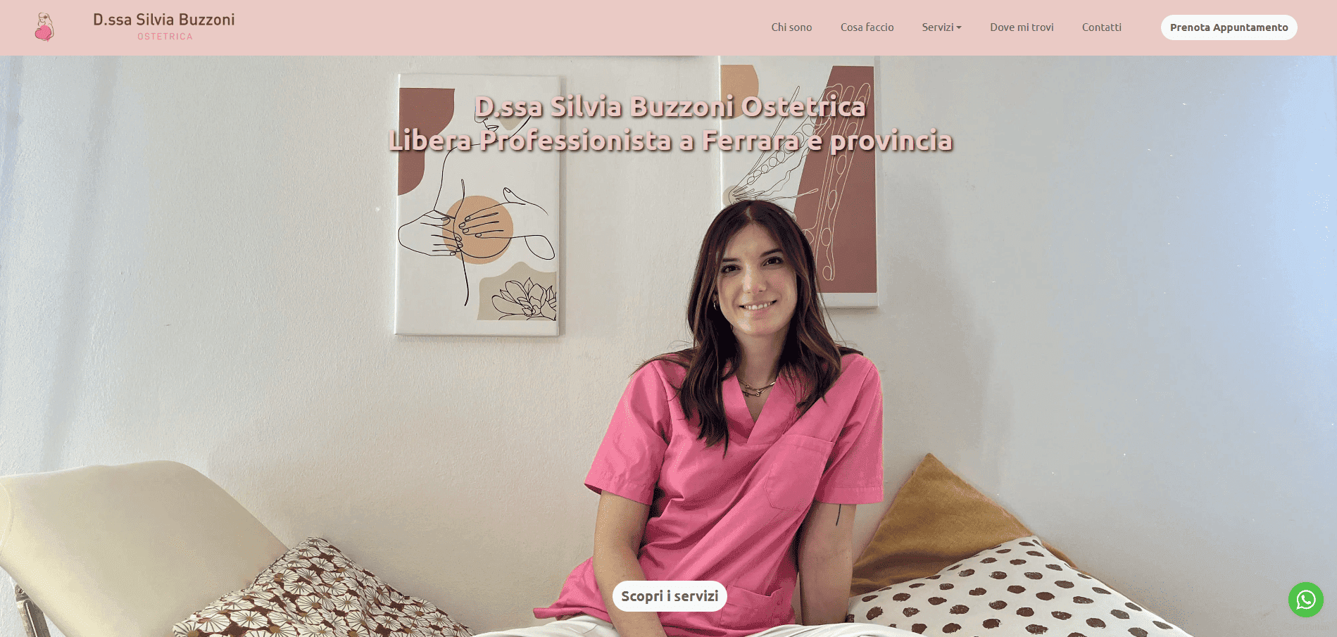Sito web Ostetrica Silvia Buzzoni